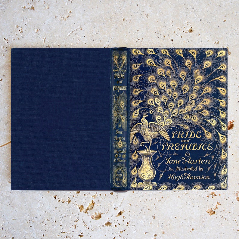 Klevercase Universal Kindle and eReader or Tablet Case with Jane Austen Pride and Prejudice Book Cover Design image 2