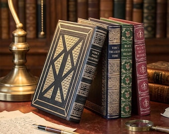 Personalized Hardback Book Style Kindle and eReader Cover Case. Create a Custom Gift for Book Lovers.