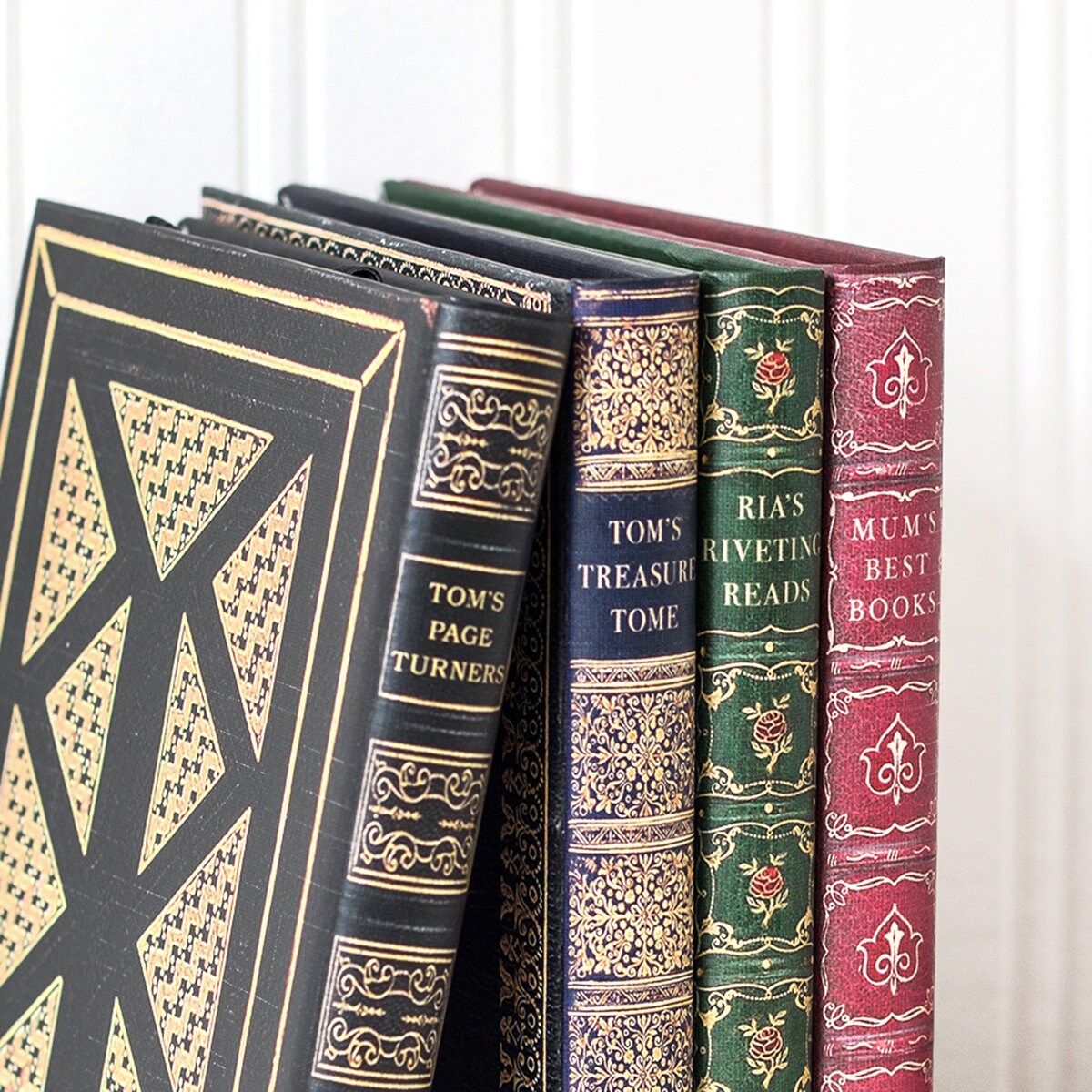 Lined Diary Journal with Personalised Classic Hardback Book Cover