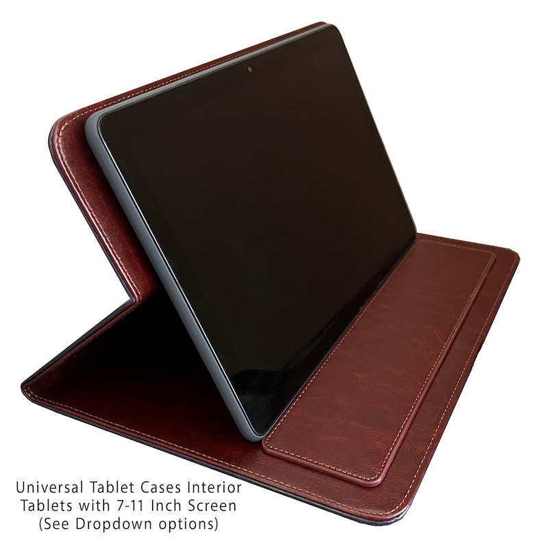 Book-Look Universal Tablet Case for Kindle Fire,Fire HD, iPad, iPad Mini, iPad Air, Samsung Galaxy Tablets with 7 to 11 Inch Screen. image 6