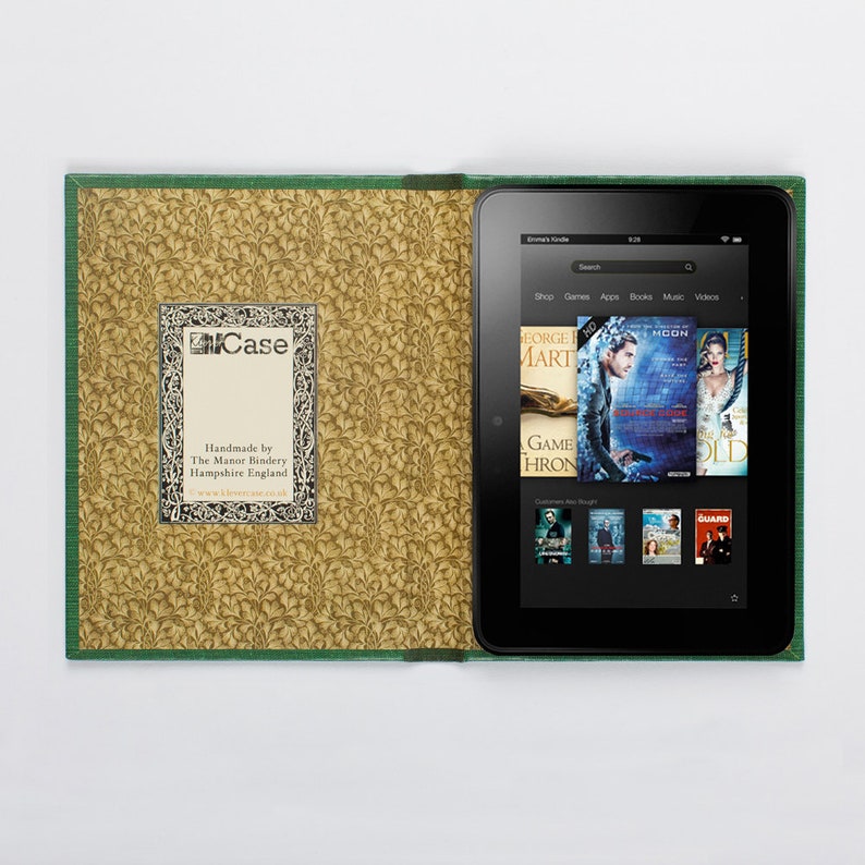 Klevercase Universal Kindle and ereader Case with Alice in Wonderland Book Cover Design image 5