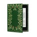 Kindle Case with Antique Floral Green My Book Cover 