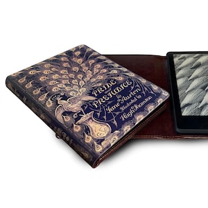 Universal Pride and Prejudice Jane Austen Case for Kindle Paperwhite, Kobo Libra, Oasis, Scribe, Fire, Ipad & more. Gift for Book Lovers.