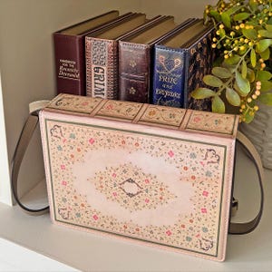 Beautiful Book Look Crossbody Bag, Shoulder Bag, Purse, Clutch Classic Book Cover Designs. A Stylish Fashion Accessory Gift for Book Lovers.