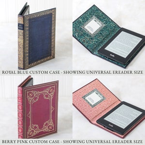 Custodia universale KleverCase per Kindle ed eReader con copertine classiche per libri, regalo per gli amanti dei libri immagine 5