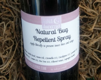 Natural Bug Spray | Repellent | Citronella & Eucalyptus | Essential Oils | 2oz