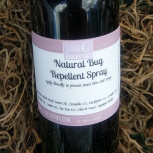 Natural Bug Spray | Repellent | Citronella & Eucalyptus | Essential Oils | 2oz