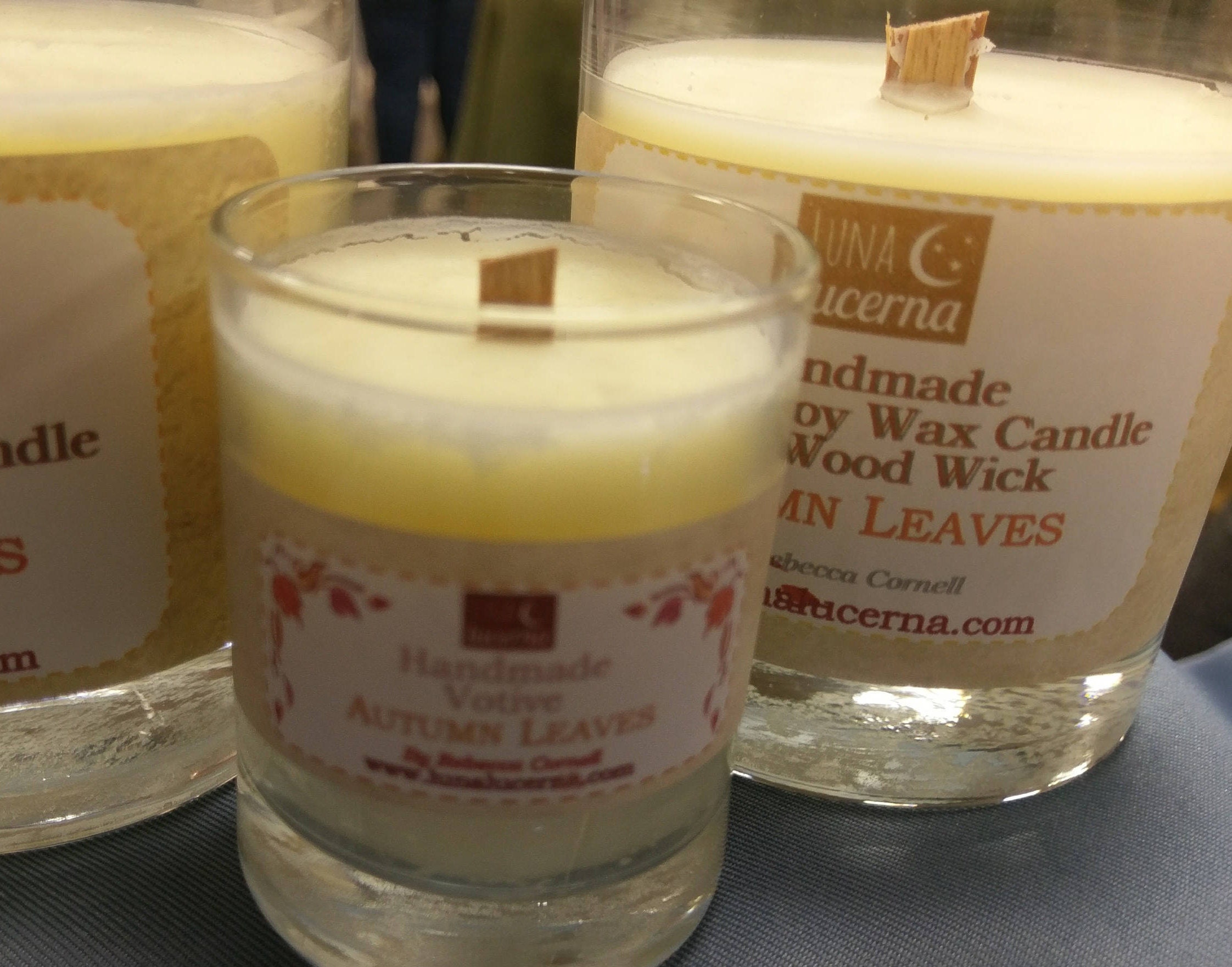 Soy Woodwick Candle Fall & Autumn Fragrance Collection Halloween