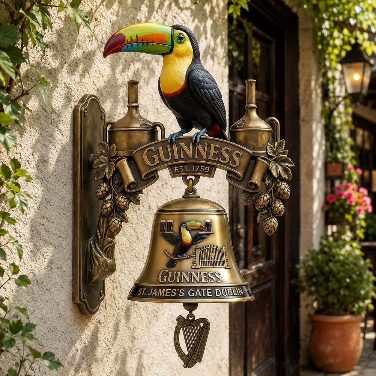 Guinness Toucan Sign - Etsy