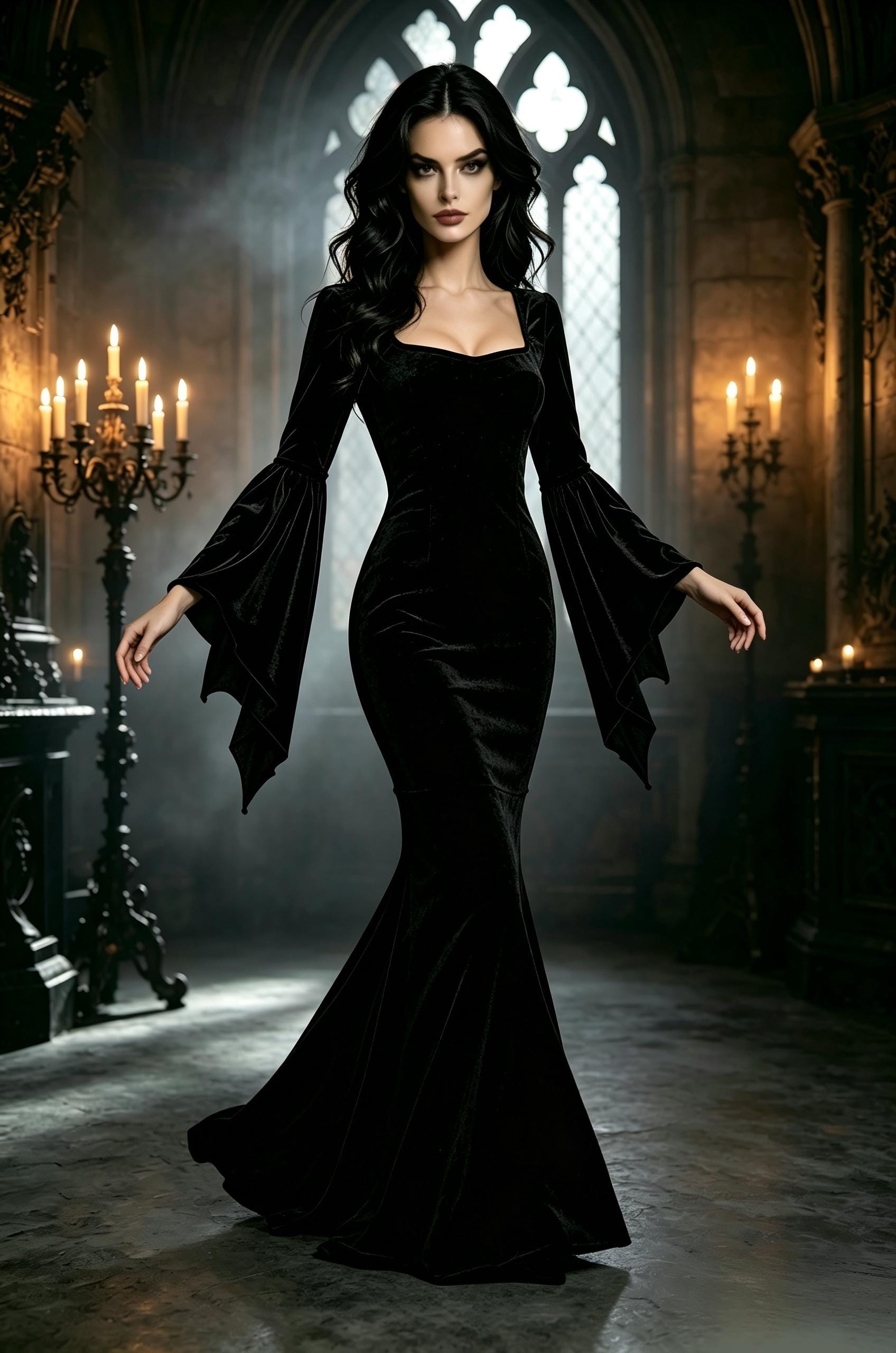 love witch black dress The It certainly looked like