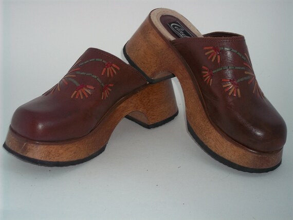 candies platform clogs