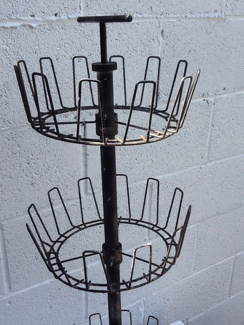 Vintage Store Display Spinning Display Rack Dime Store Display Etsy