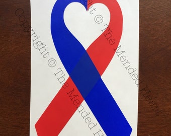 chd awareness decal etsy