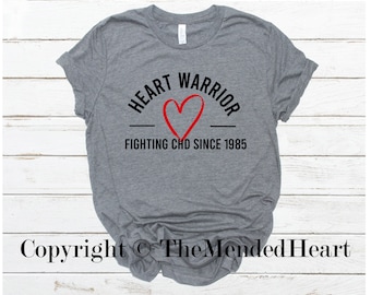 Fighting CHD Tee, Heart Warrior chd Shirt, CHD Awareness Shirt, Unisex Graphic Tee, CHD Shirt, heart shirt, warrior shirt, heart warrior tee