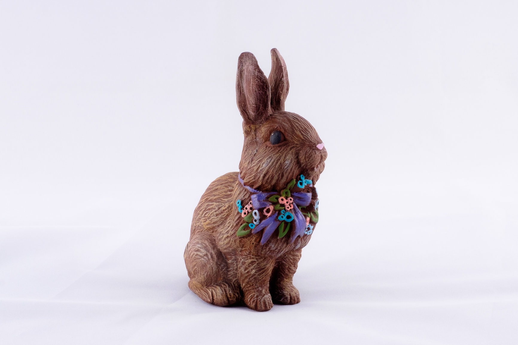 Hand Painted Ceramic Bunny Etsy