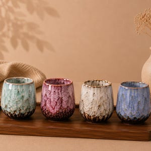 Szkliwiona ceramiczna filiżanka do herbaty, mała filiżanka do kawy, 175 ml