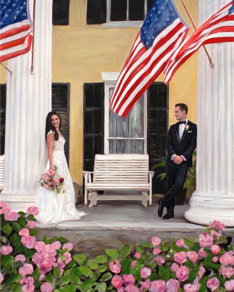 Personalized Home Portrait Painting from Photo, Custom House Painting, Real Estate Gift, Home Decor Gift, Personalized Gifts for Home image 9