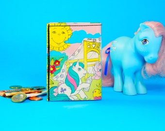 MY LITTLE PONY comic wallet upcycling one-off!