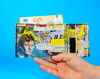 STAR WARS comic wallet upcycling one-off