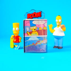 SIMPSONS Portemonnaie Geldbörse Comic upcycling Unikat