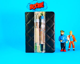 TINTIN pen holder *S* (DIN A6) comic upcycling onoff