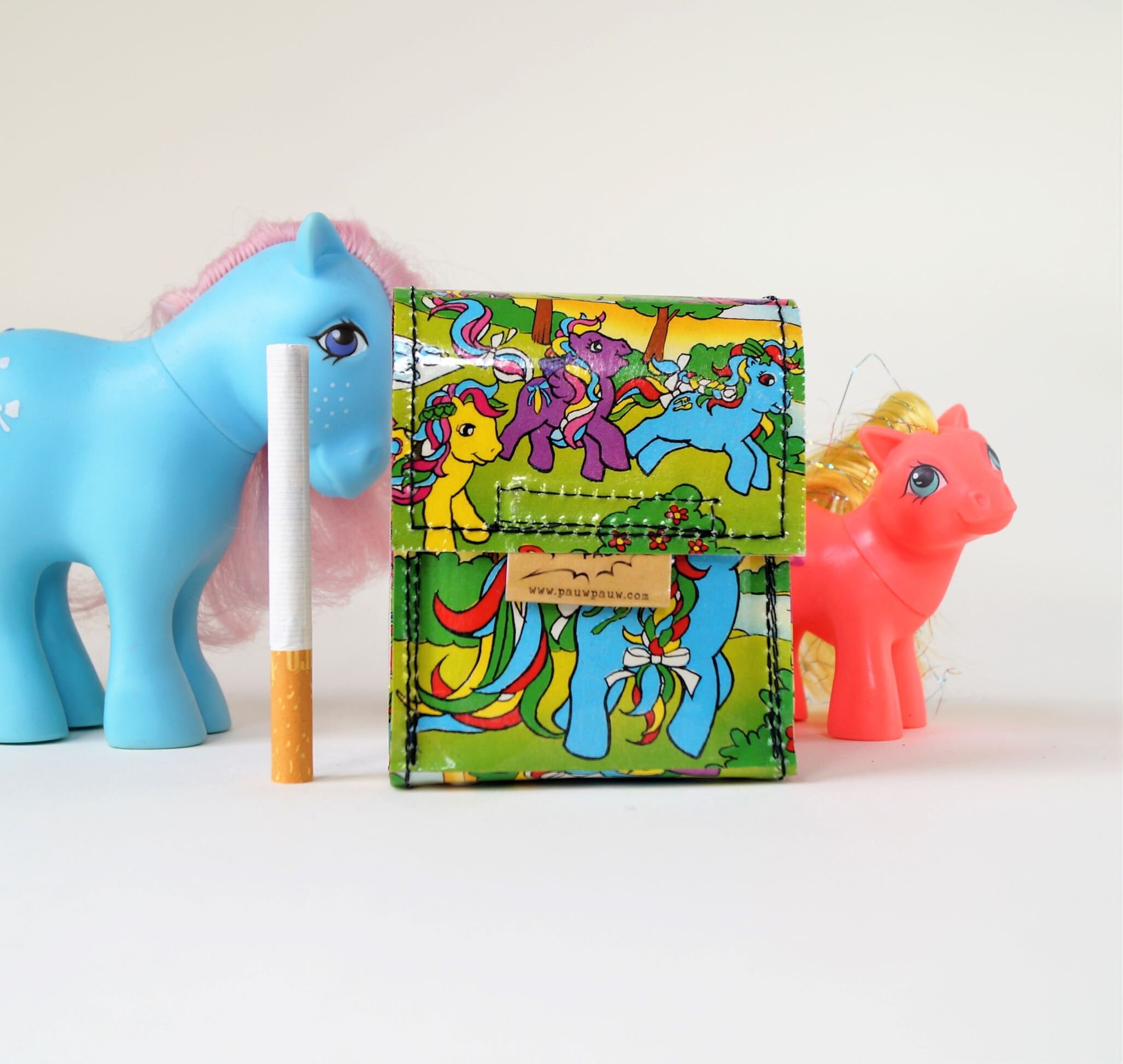 MY LITTLE PONY Cigarette Case Comic Upcycling Unique Piece! Cigarette Box,  Boats, Cigaret Cases Mlp Comic Recycling Handmade in Berlin