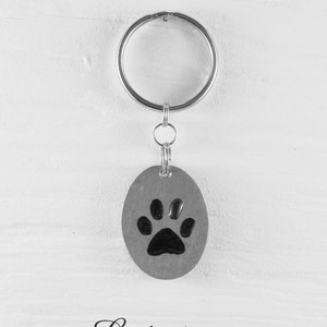Paw keychains :. Aluminum - Animal - Cat - Dog - Footprint - Decoration - Accessory