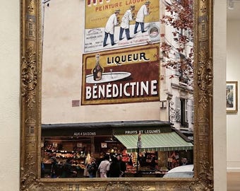 French Market Digital Wall Print - 11x14, Custom Sizing Available, vertical