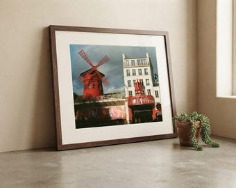 Moulin Rouge Digital Wall Print - 14x11, Custom Sizing Available, horizontal