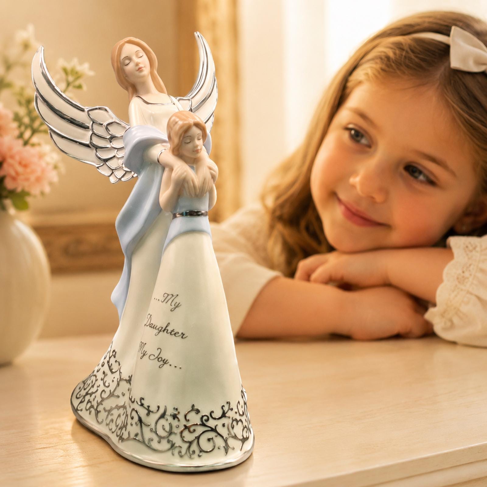 Angel Porcelain Music Box - Etsy