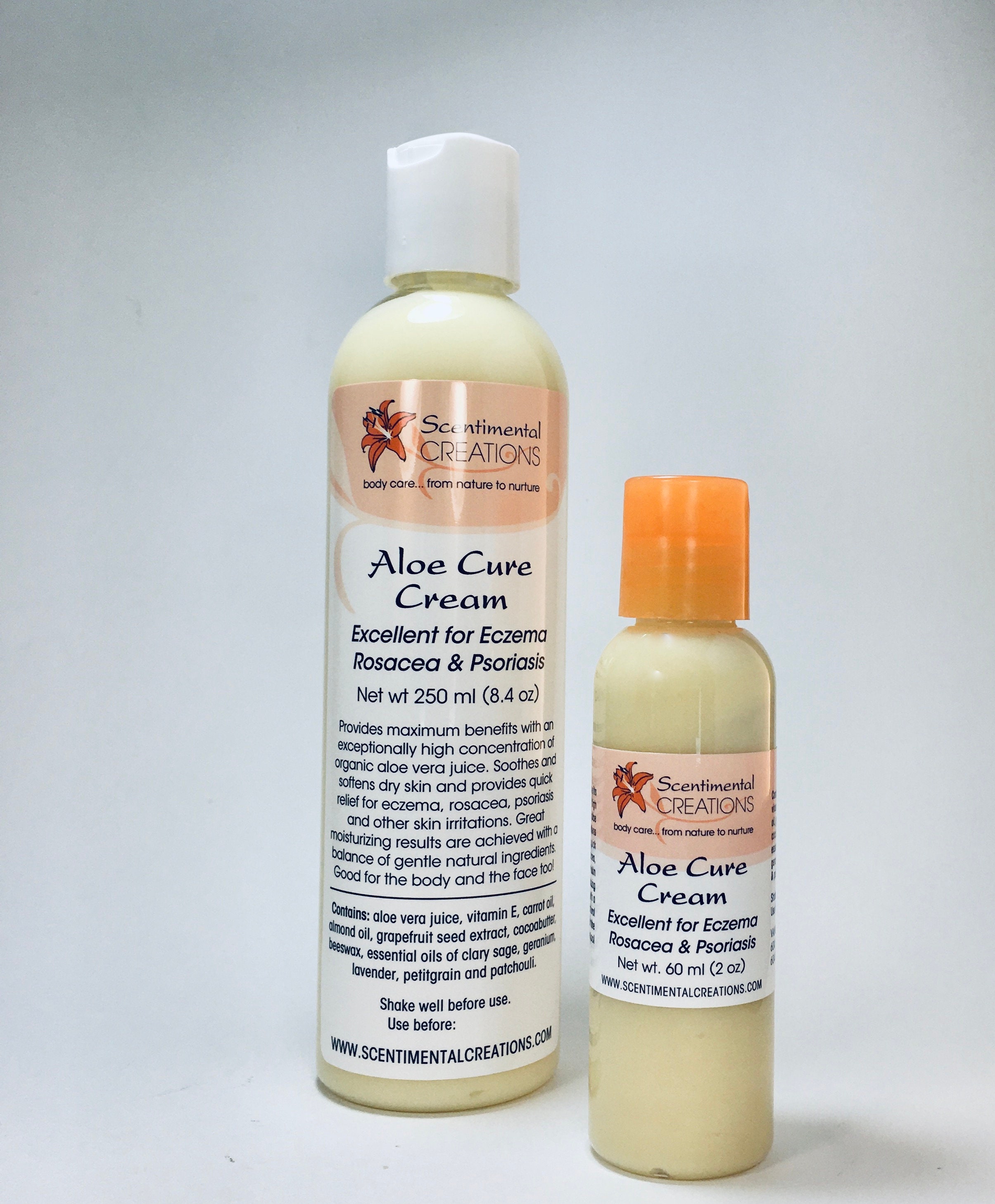 Aloe Cure Cream - for Eczema & Psoriasis - Etsy