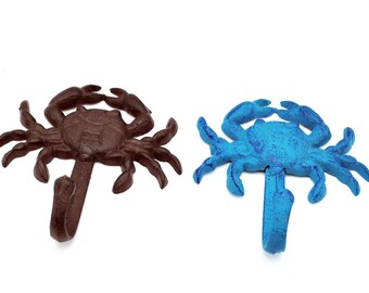 Crab Wall Hook Etsy