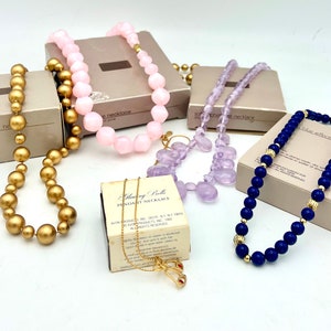 lot of 5 Avon necklace in  original box NOS