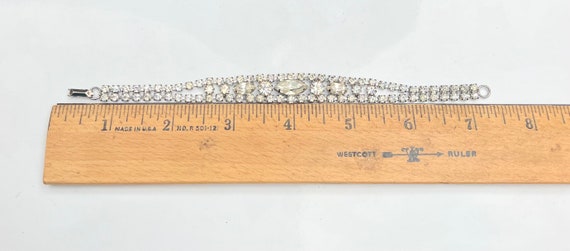 Weiss  Rhinestone bracelet clear crystal  rhinest… - image 4