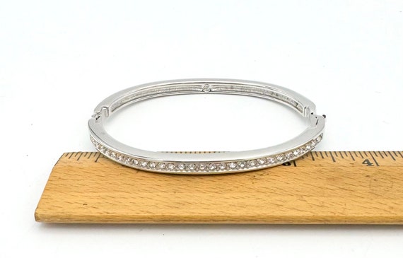 Swarovski ブレスレットbracelet シルバー Swarovski Rhinestone Bracelet Silver Tone Clear Crystal