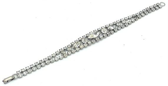 Weiss  Rhinestone bracelet clear crystal  rhinest… - image 7