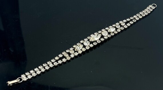 Weiss  Rhinestone bracelet clear crystal  rhinest… - image 3