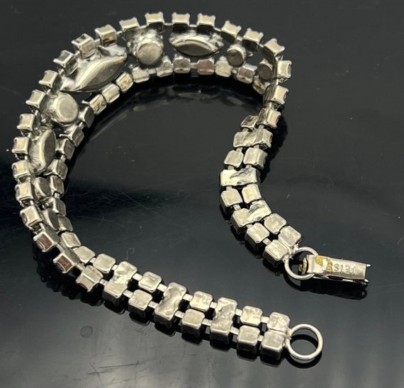 Weiss  Rhinestone bracelet clear crystal  rhinest… - image 5