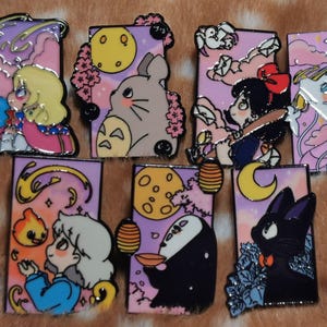 Jiji el gato negro El castillo ambulante de Howl Sophie mi vecino Totoro Haku el dragón El viaje de Chihiro Sin rostro