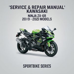 Kawasaki Ninja Zx6r Model - Etsy