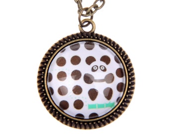 Panda Necklace, 2525C