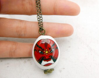 Beijing Opera Necklace porcelain