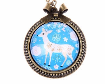 Deer Necklace, 2525C