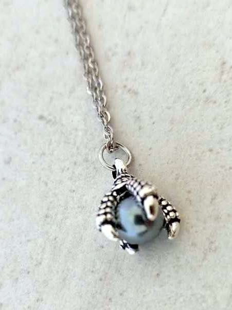 Eagle Claw Hawk craw Necklace Eagle Falcon Bird of Prey Etsy
