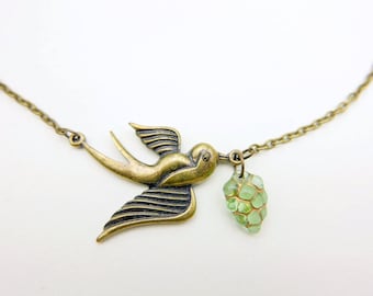 Swallow Necklace Hand Jewelry