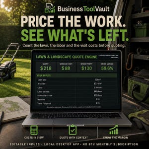 Lawn Care Business Software | Landscaping Quotes, Route Planner and Profit Dashboard