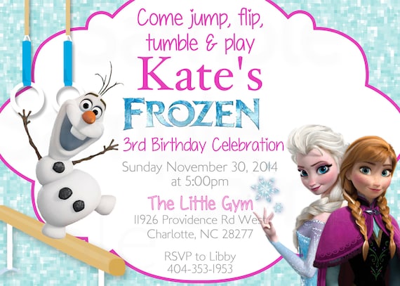 disney frozen trampoline