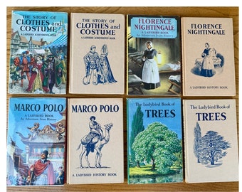 Ladybird Book 1st Editions. Four available, SOLD SEPARATELY. In MINT condition with original dust jackets.