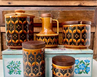 LARGE Vintage Hornsea Pottery Storage Jars. Each Sold Separately