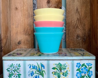 ヴィンテージ！パイレックス カスタードカップ：175ml、4個セット